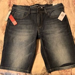 Blue jean shorts brand new